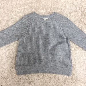 Forever 21 Grey Waffle Knit Sweater